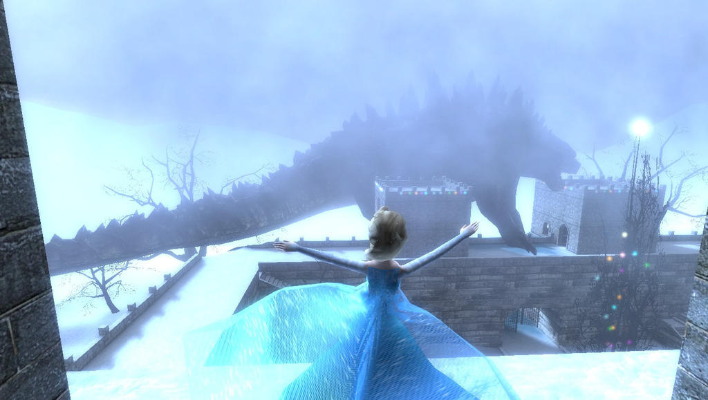 gmod - frozen and godzilla 1 by delta-28 on DeviantArt