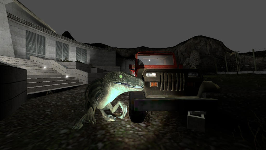 gmod - Jurassic Park Raptor 1 by delta-28 on DeviantArt