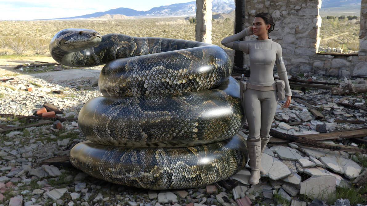3d Daz Python Daz 3D - Padme Amidala vs Python 1 (Preview) by delta-28 on DeviantArt