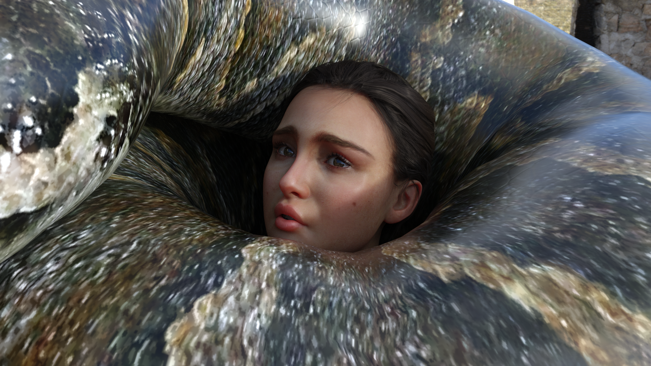 3d Daz Python Daz 3D - Padme Amidala vs Python (Titanoboa) 44 by delta-28 on DeviantArt
