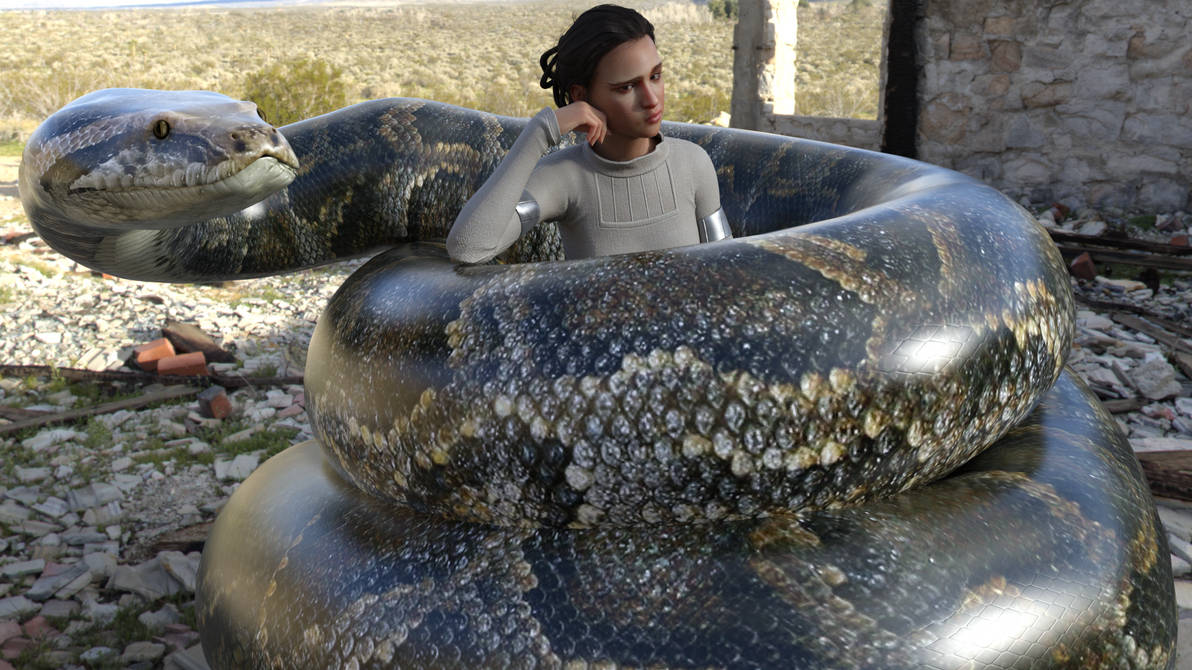 3d Daz Python Daz 3D - Padme Amidala vs Python (Titanoboa) 5 by delta-28 on DeviantArt
