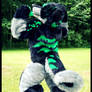 Wolf full-suit fursuit