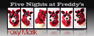 Five Nights at Freddy's Foxy Mask For Sale - SOLD