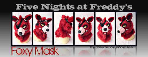 Five Nights at Freddy's Foxy Mask For Sale - SOLD by DexterousZombie