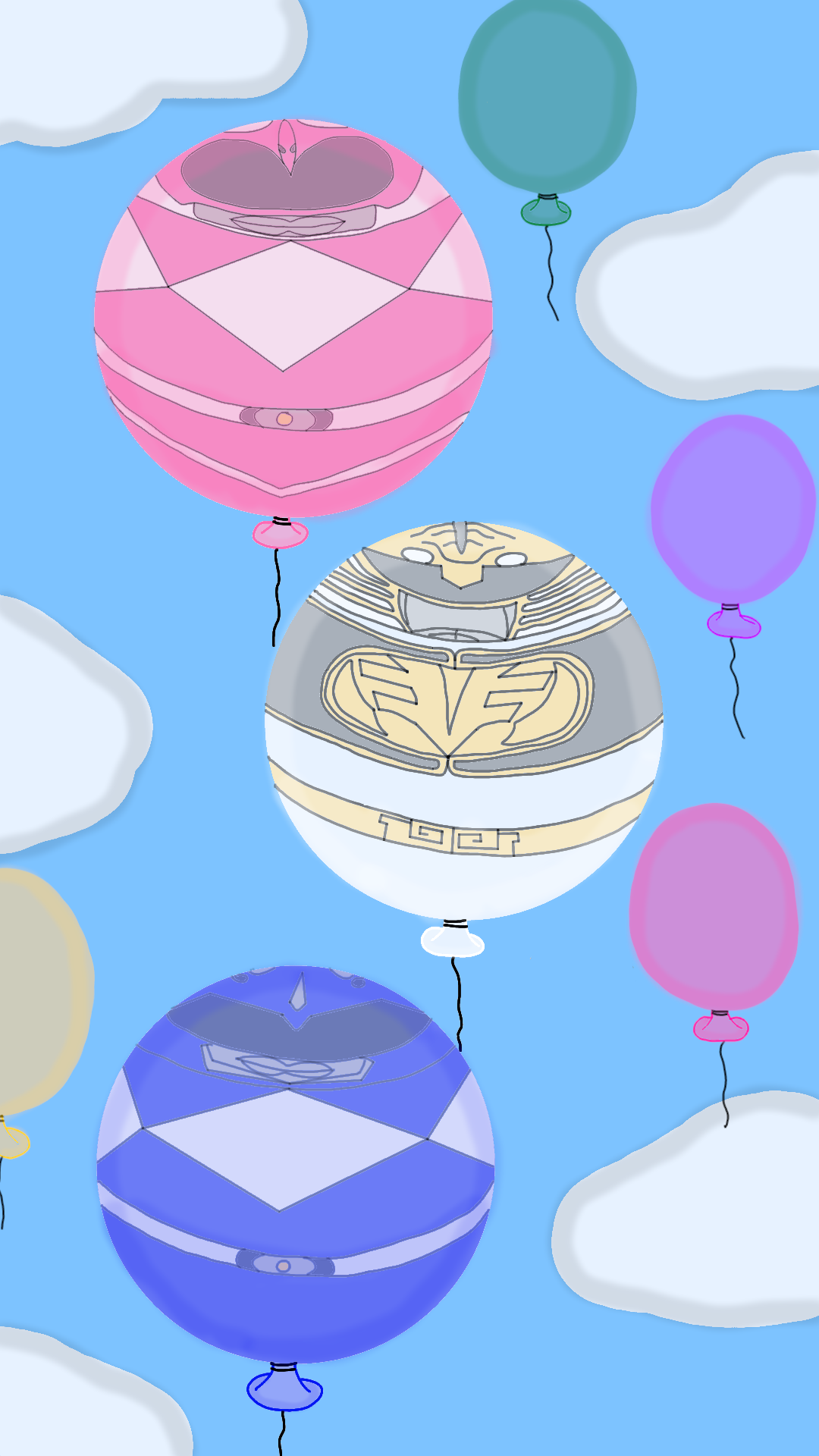 MMPR(2) - Balloon Transformation by RandomCzuk on DeviantArt