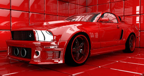 Mustang RED Cameleon