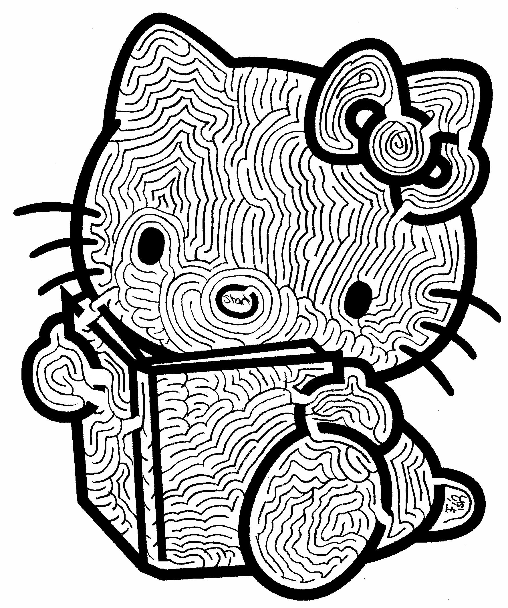 Hello Kitty Maze