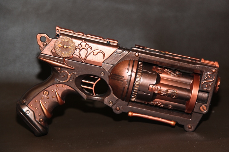 Copper Steampunk Gun