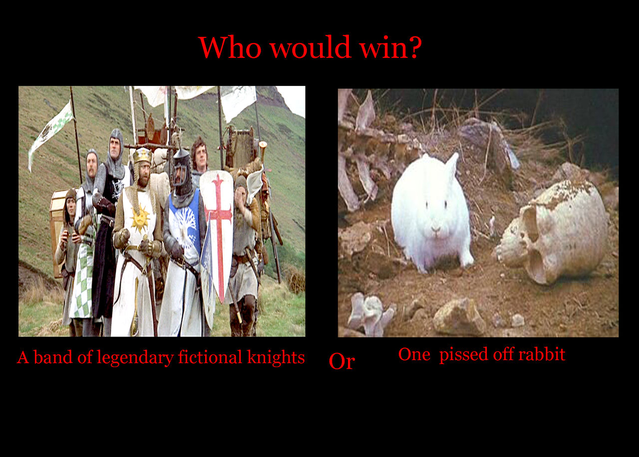 Who Would Win (Monty Python Edition) by TimBurton01 on DeviantArt