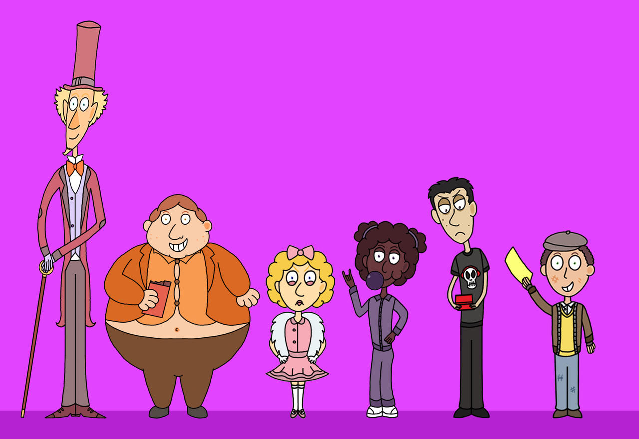 CATCF Characters Redesigns Lineup by TimBurton01 on DeviantArt