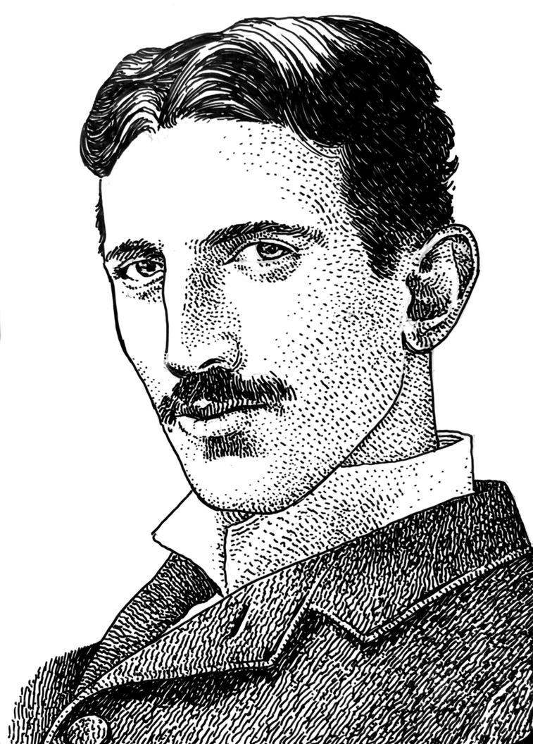Nikola Tesla By Carlitopo On Deviantart.
