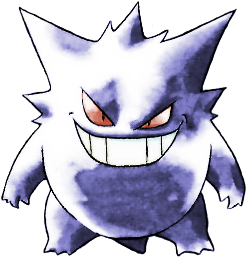 Gengar (Alternate Shiny) by TonOfDirt726 on DeviantArt