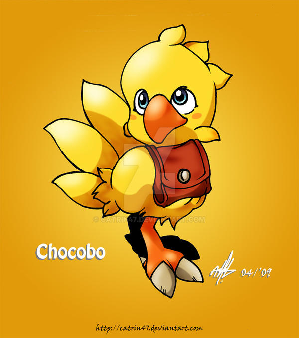 Robo Chocobo Chocobo by Catrin47 on DeviantArt