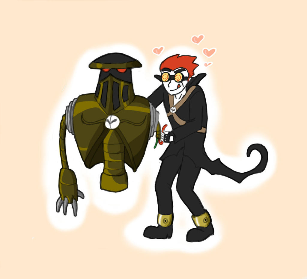 Jack and Jackbot by NekoBlackCat on DeviantArt