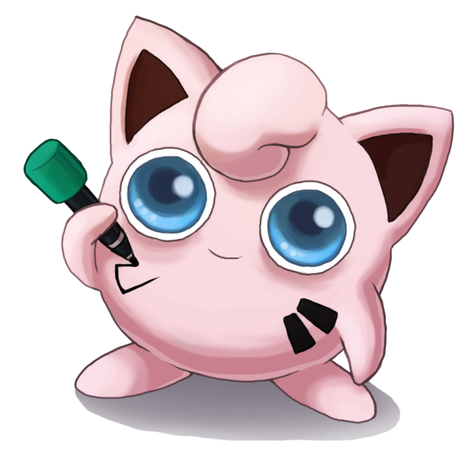 Gotta Draw 'em All Collab - Jigglypuff