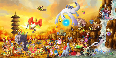 Gotta Draw 'em All: Generation 2 Reloaded Collab