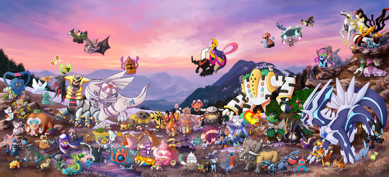 Gotta Draw 'em All: Generation 4 Reloaded Collab by Krisantyne on ...