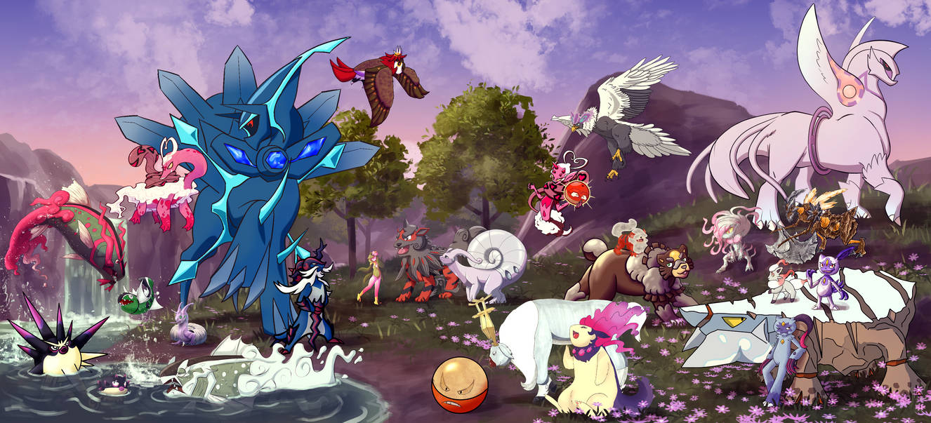 Legends: Arceus Reloaded Collab by Krisantyne on DeviantArt