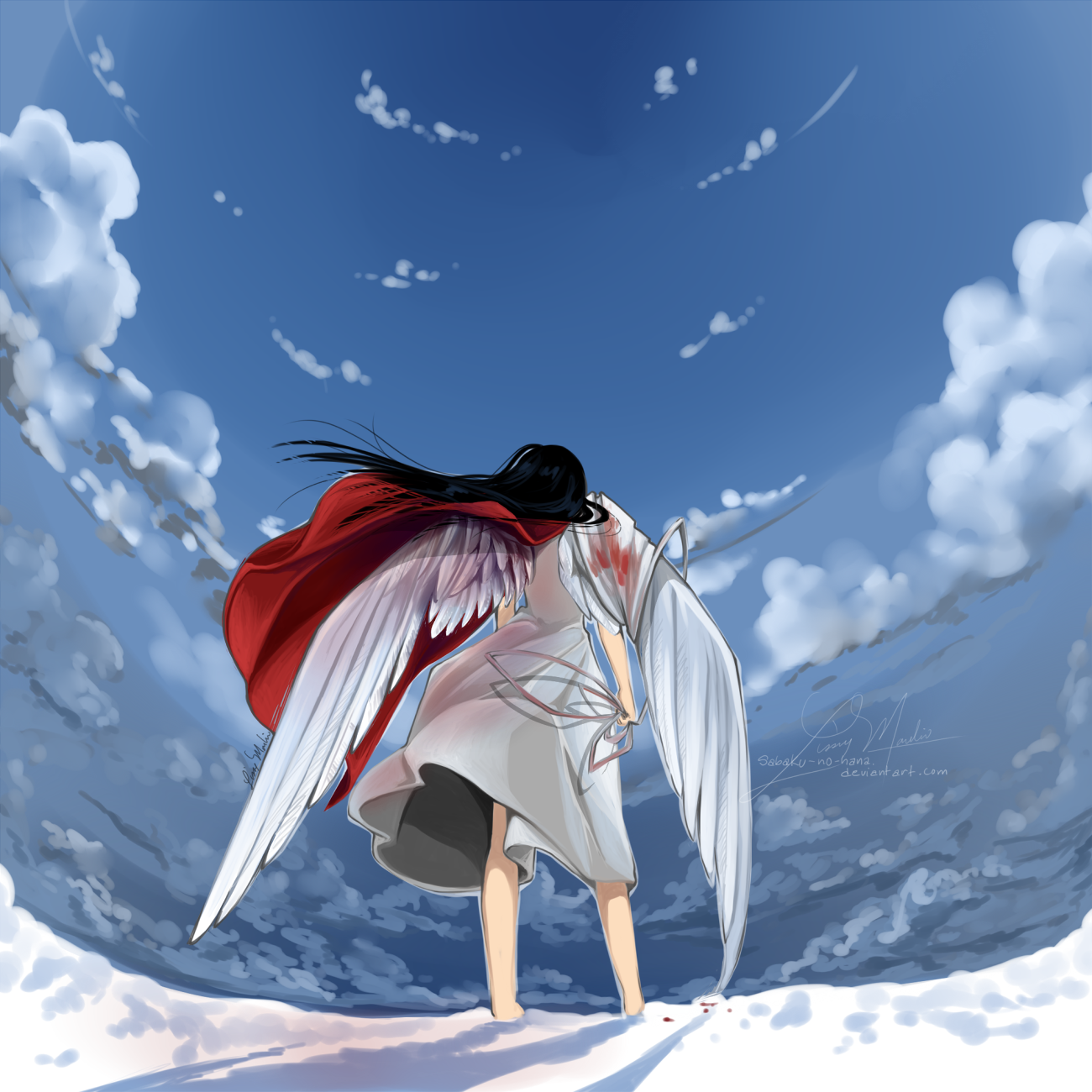 Broken wings by Sabaku-no-hana
