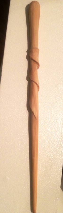 Carved wand!