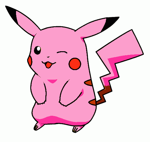 Pink pikachu
