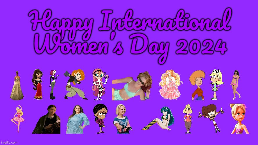 Happy International Women's Day 2024 (My Version) by BarbieFan2023 on ...