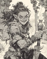 Orc Warrior Woman