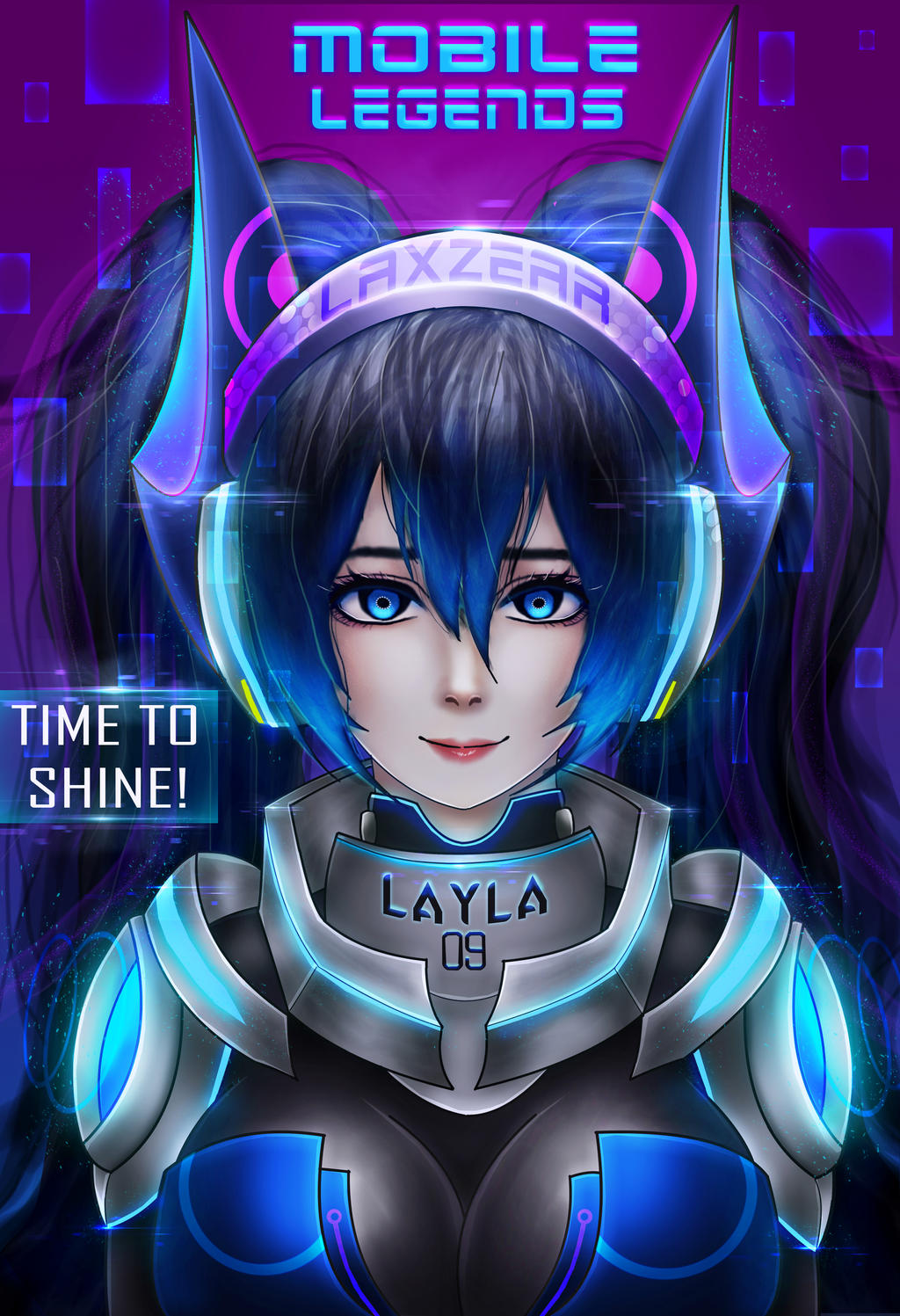Layla ( Mobile Legends ) by Laxzear on DeviantArt