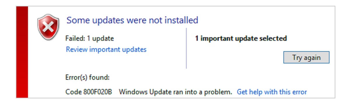 Error Code 800f020b Solutions For Windows Update Error Code 800f020b by nansyjoy on DeviantArt
