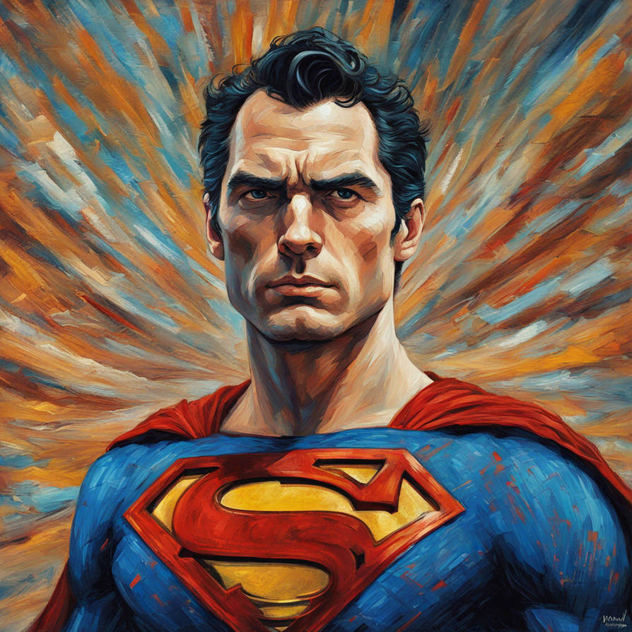 Superman portrait by newyrican on DeviantArt