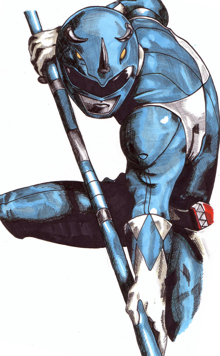 Blue Ranger 2 by Thestickibear on DeviantArt