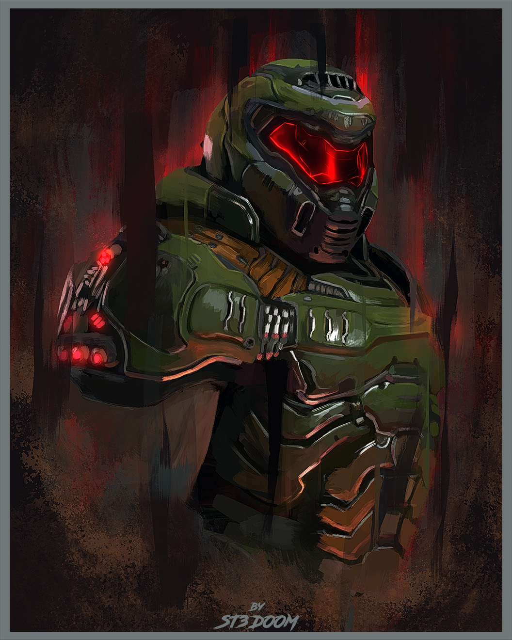 The Doom Slayer by ST3DOOM on DeviantArt
