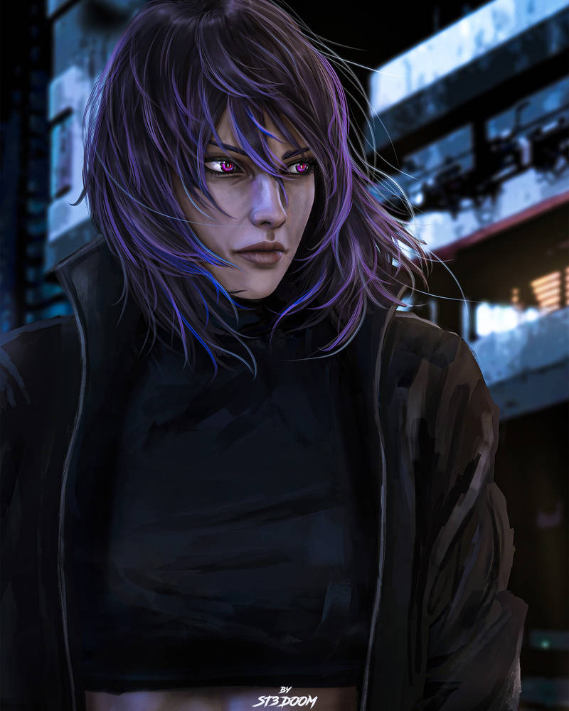 Motoko by ST3DOOM on DeviantArt