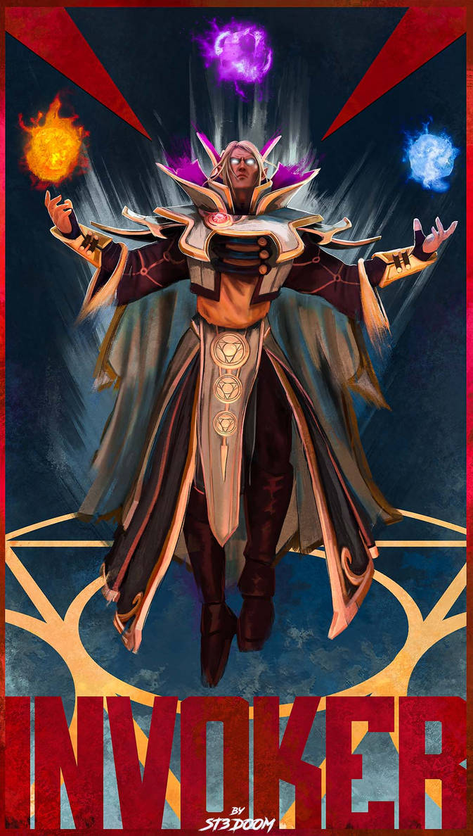 Invoker 2 Invoker by ST3DOOM on DeviantArt