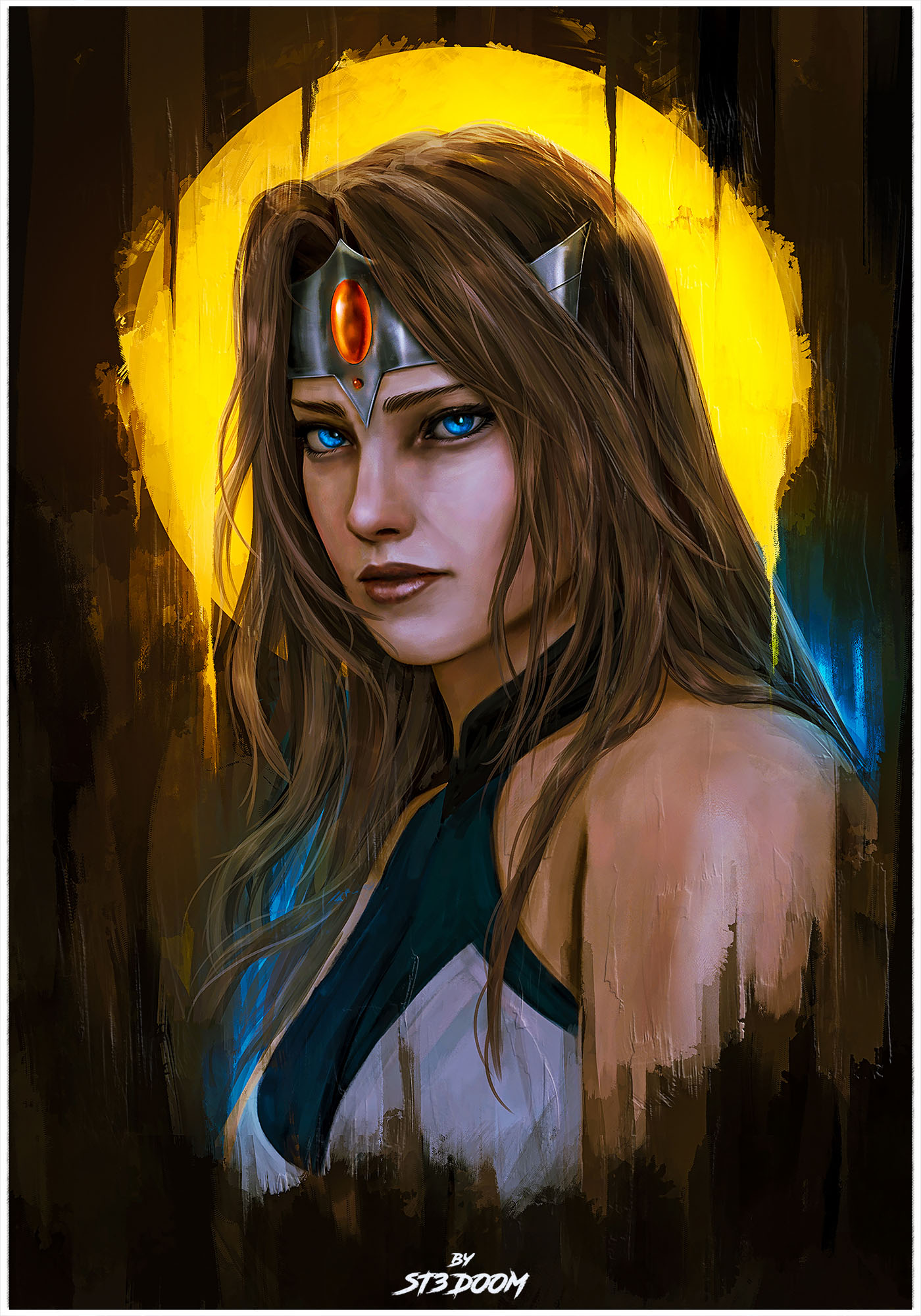 Rottouched Character Mirana (Retouched) by ST3DOOM on DeviantArt