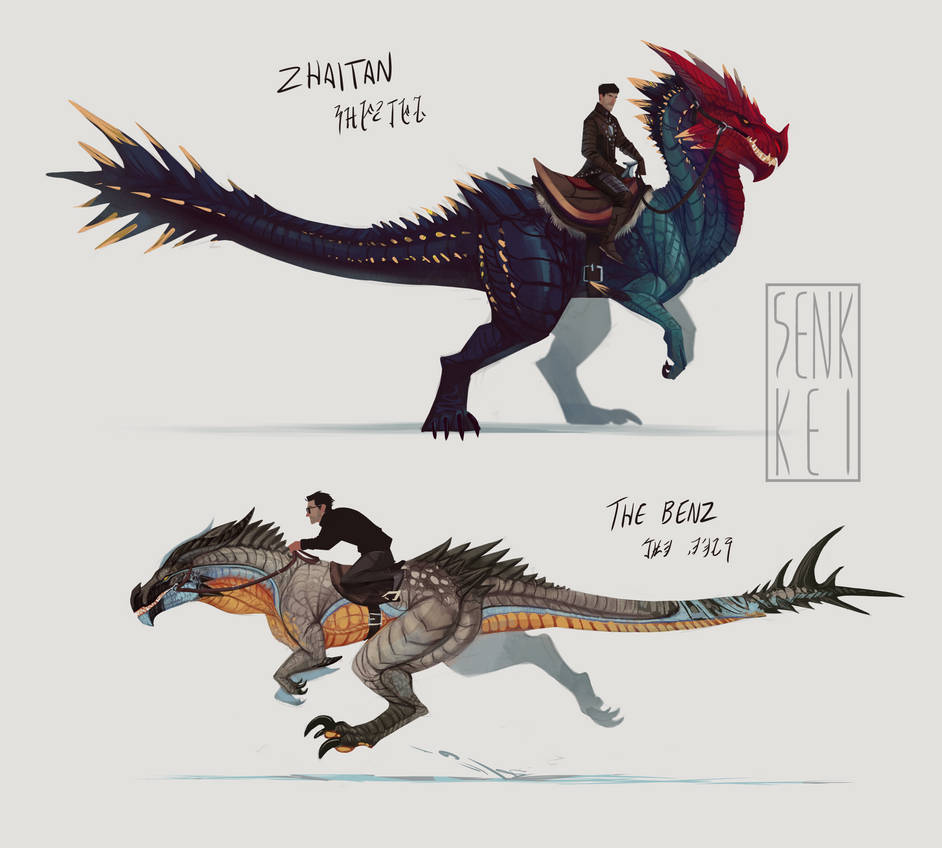 Raptor Rider Deviantart guild wars 2 raptors by Senkkei on DeviantArt
