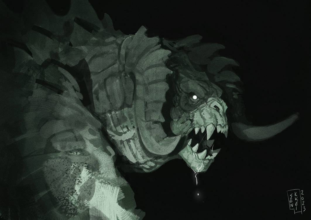 Deathclaw Inflation Deviantart deathclaw trail cam 2 by Senkkei on DeviantArt