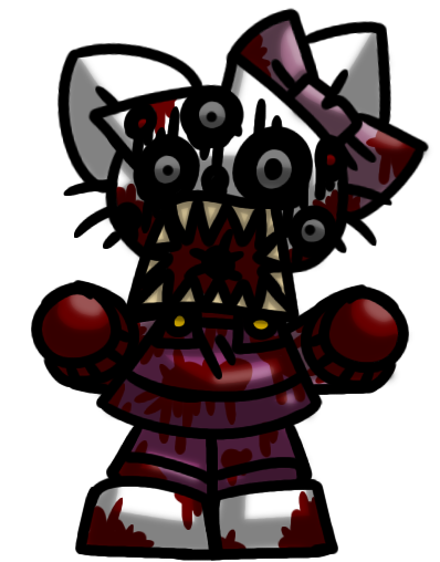 Hello Kitty (Warning goo) : r/traumacore