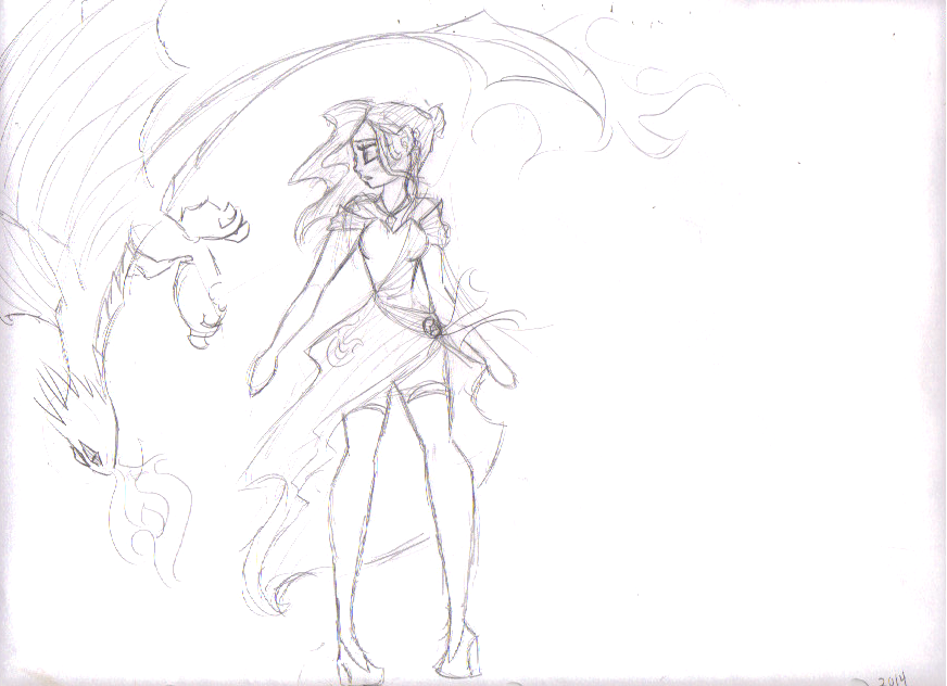 Fire queen by Starlorrd on DeviantArt