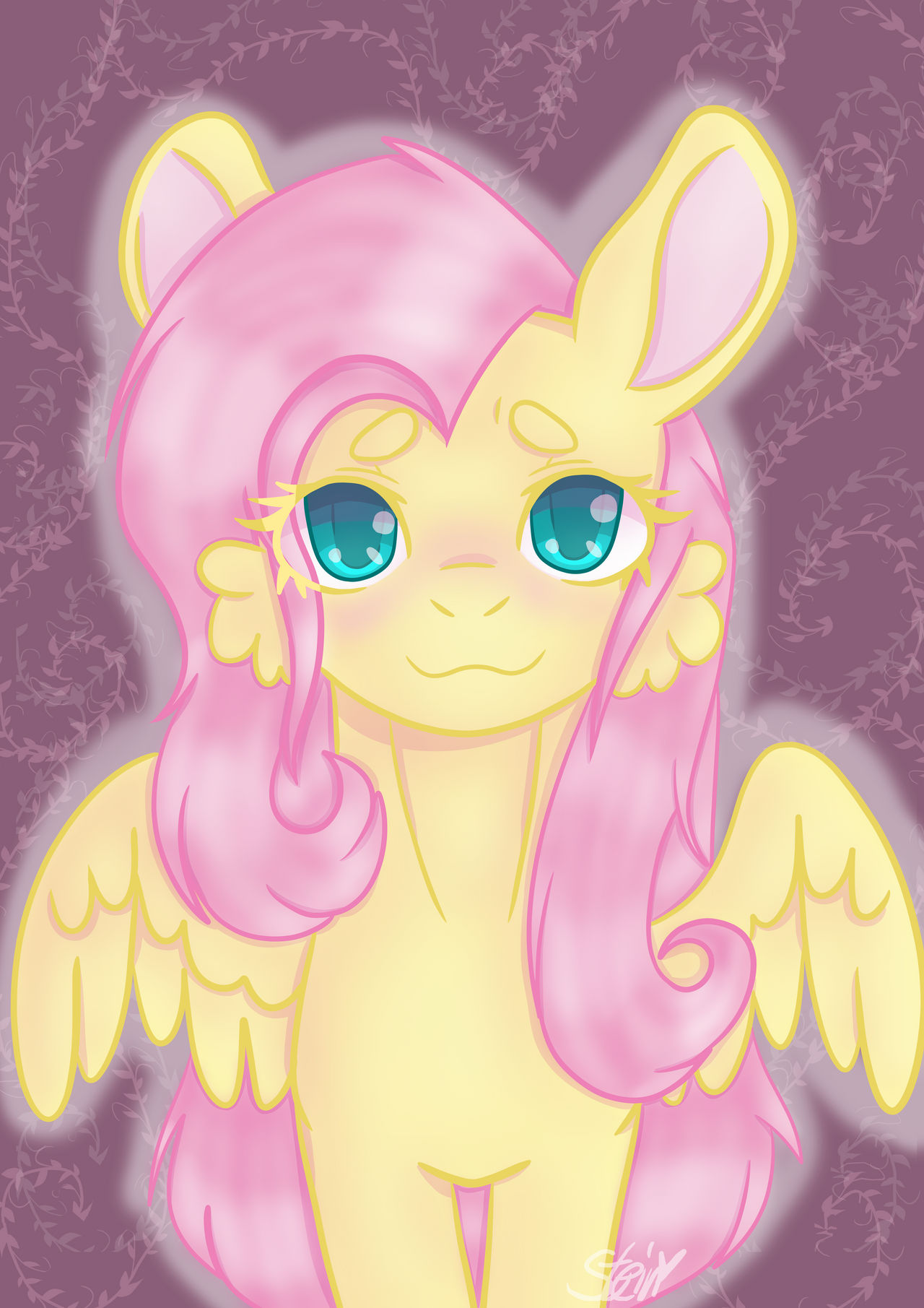 Fluttershy (OLD) by KaiPonpon on DeviantArt