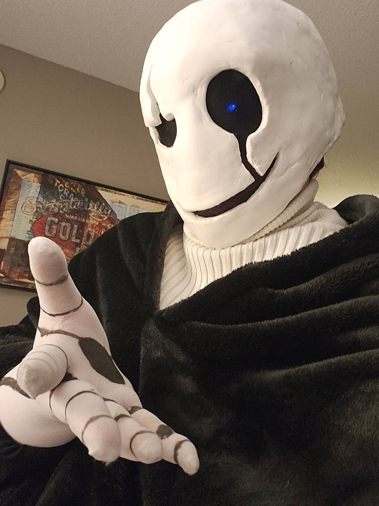 Animinneapolis 2023 // Gaster Cosplay 2 by Intrepimid on DeviantArt