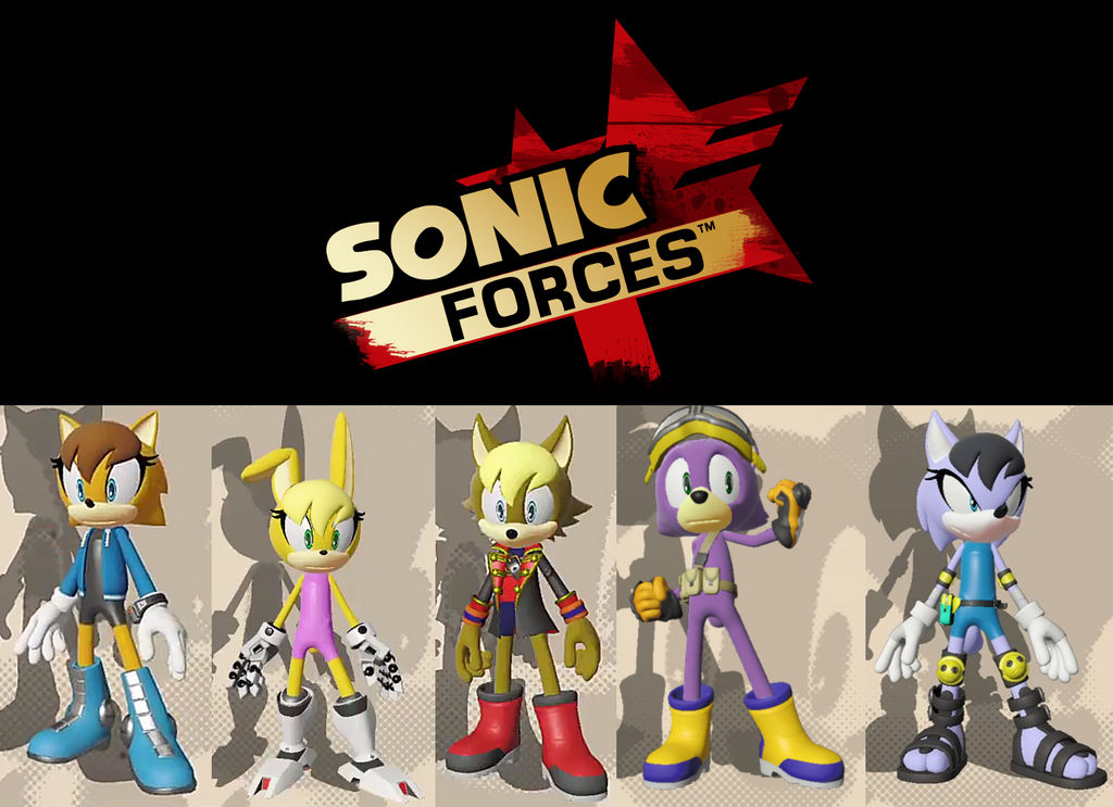 SFM Sonic Mania All Characters In Version Modern by mauricio2006 on  DeviantArt