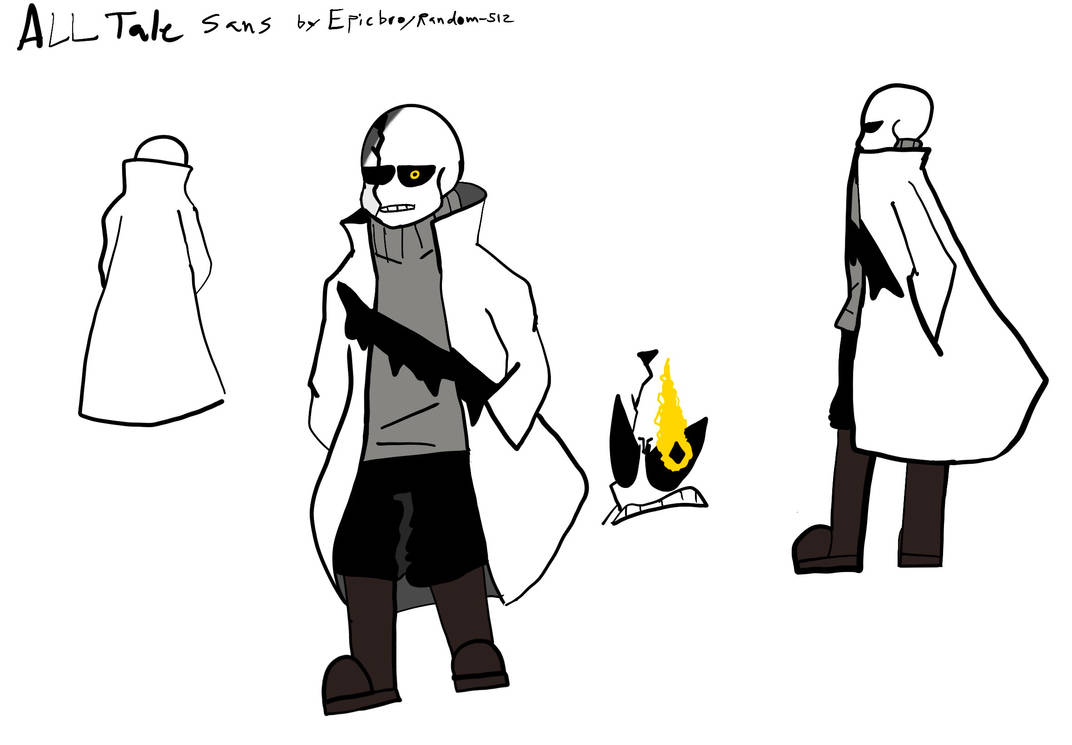 Alltale sans reference sheet by RANDOM-512 on DeviantArt