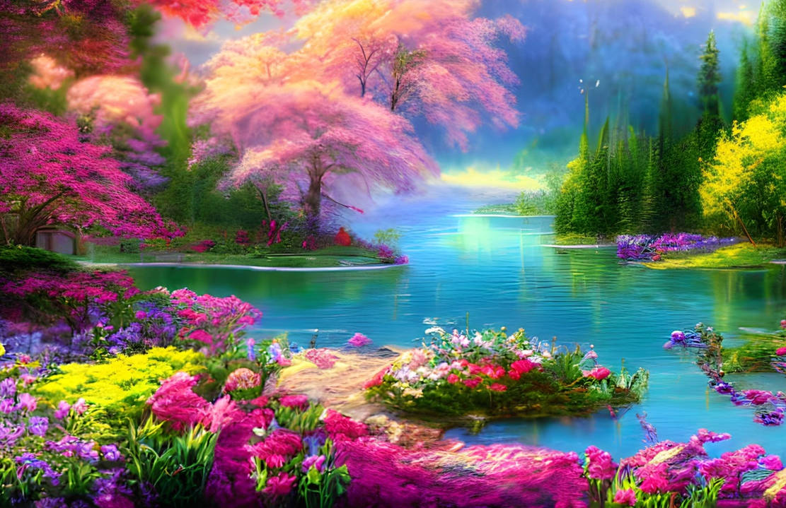 AI Art - Spring color charm by HabaricsZs on DeviantArt
