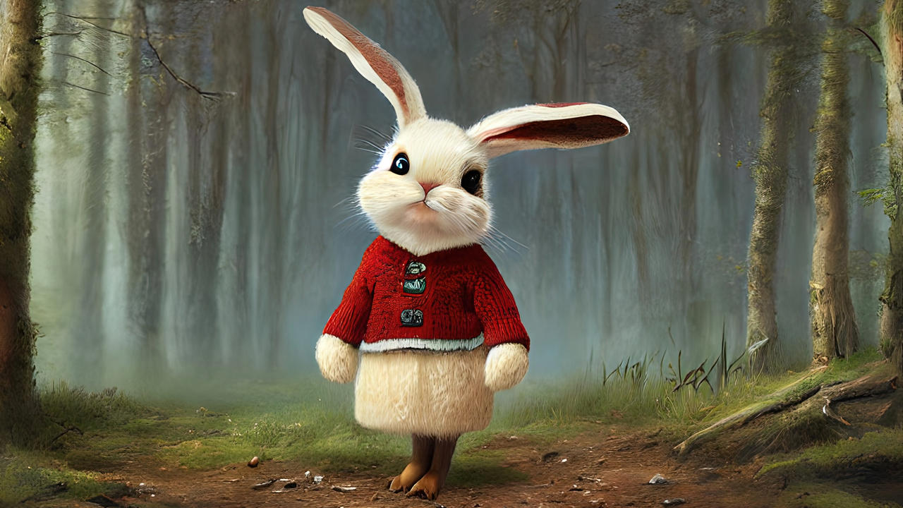 AI Art - Long-eared rabbit by HabaricsZs on DeviantArt