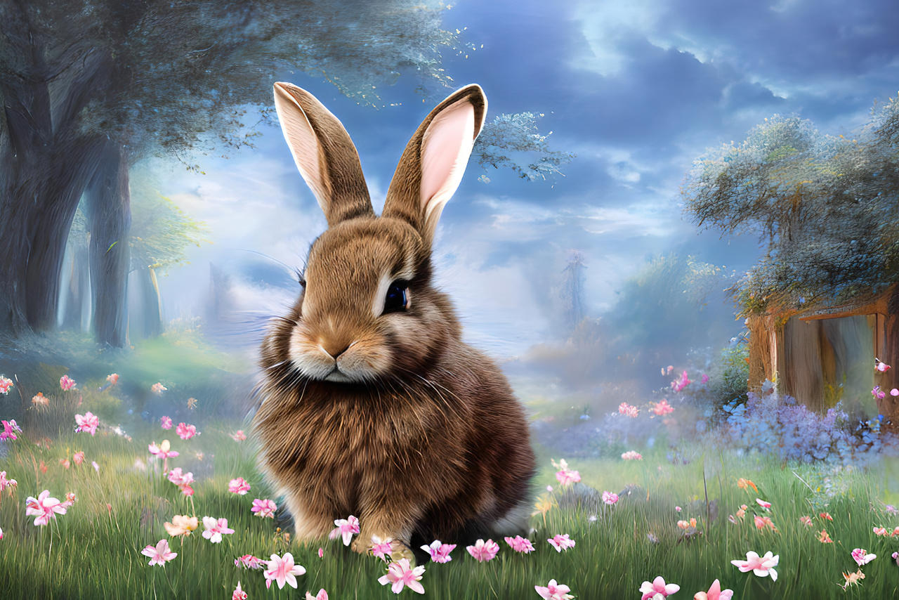 AI Art - Year of the rabbit by HabaricsZs on DeviantArt