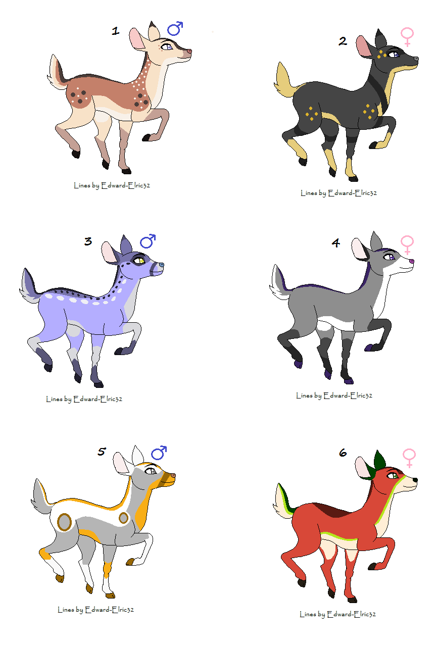 Darling Deer Adoptions (One left)