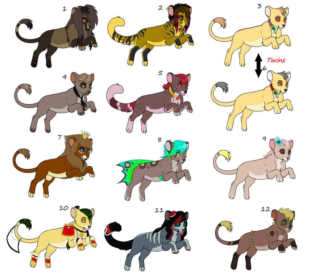 Adoptables 12