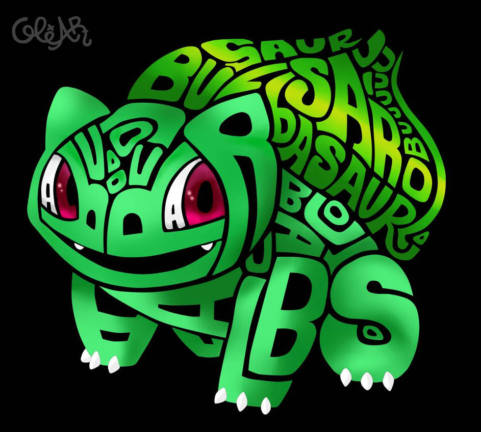 Bulbasaur Written bulbasaur letras by Oliverchez on DeviantArt
