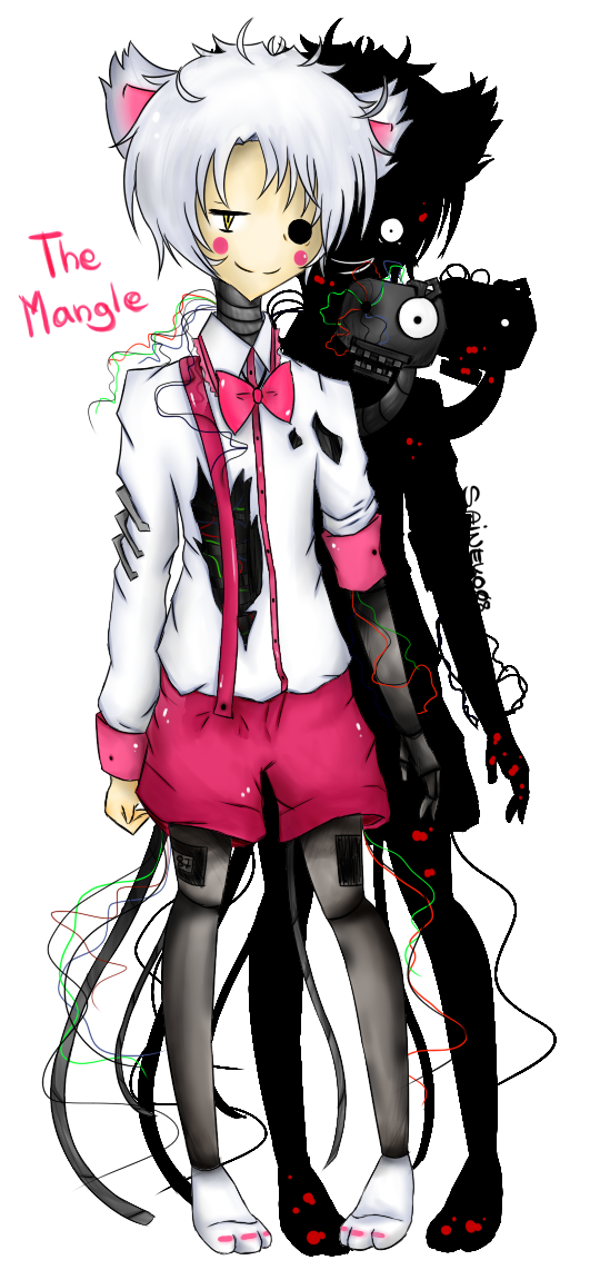 mangle  Anime fnaf, Anime, Fnaf characters